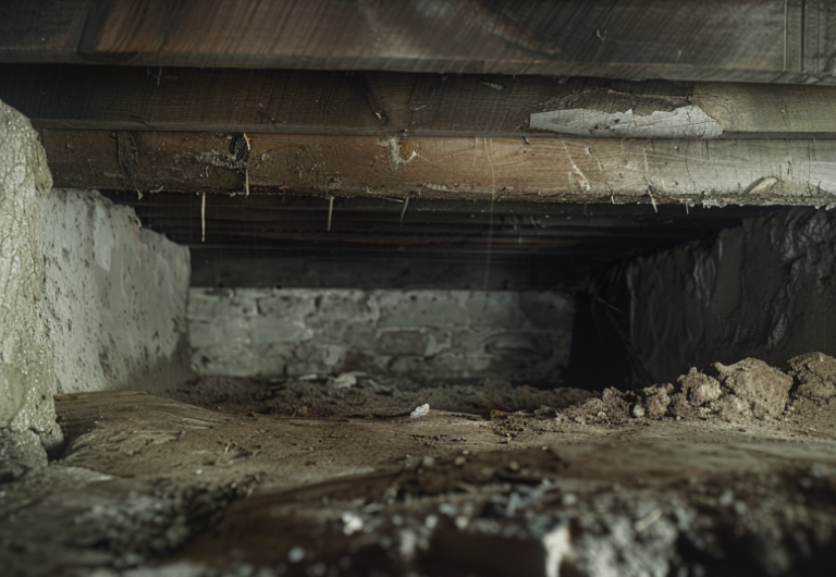 Before and After Crawl Space Encapsulation: Transformations