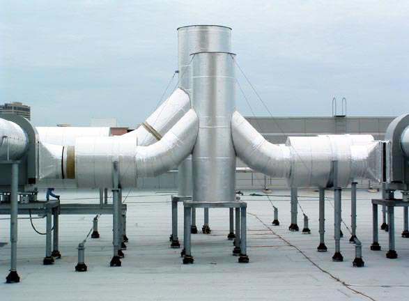 Waterproof Insulation Cover Rain Protection for Duct System Water