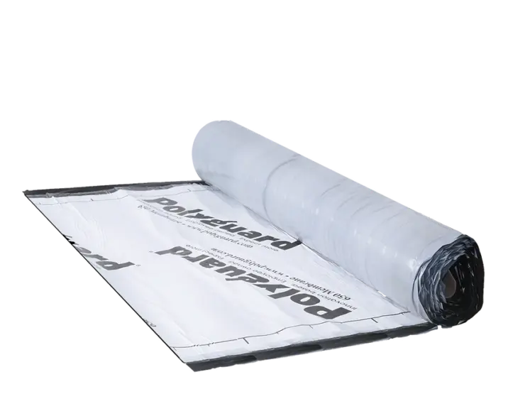 Polyguard 650 Membrane system, designed to protect basement walls from water and vapor infiltration
