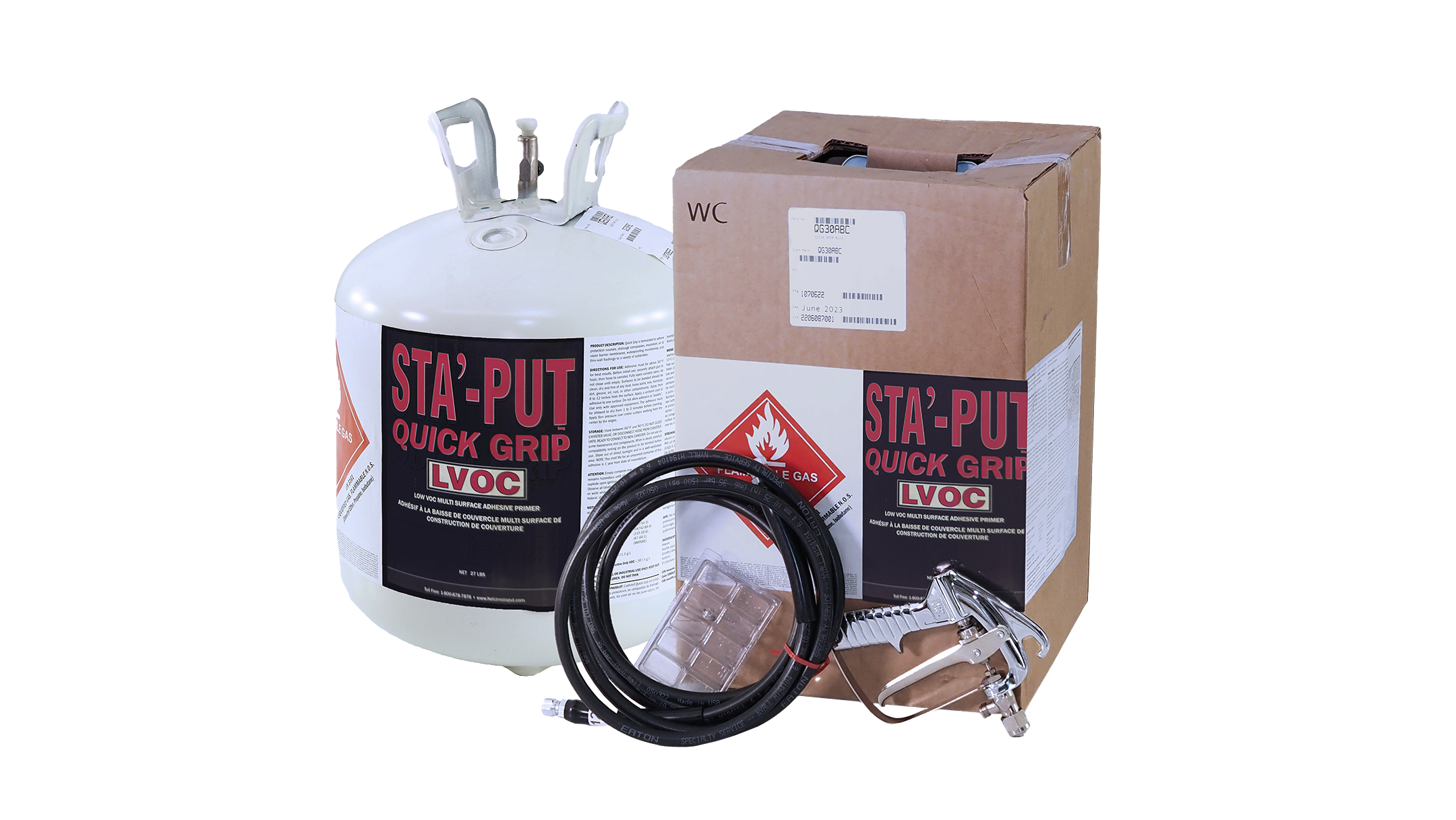 VOC Compliant General Purpose Adhesive - 1/2 Pint Tan Industrial Strength Glue