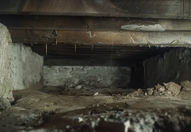 Before and After Crawl Space Encapsulation: Transformations