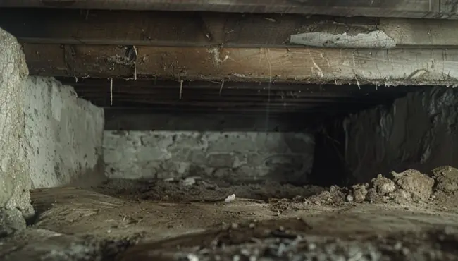 Before and After Crawl Space Encapsulation: Transformations