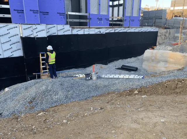 Top Drainage Panels for Under Decks